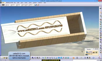 فیلم اموزش طراحی مدل توری چند ضلعی با نرم افزار کتیا catia